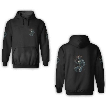 Discover Robot Cowboy – Futuristic Sci-Fi Western Artwork 3D Hoodies