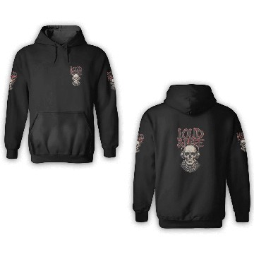 Discover Urban Skull with Headphones and Graffiti 3D Hoodies
