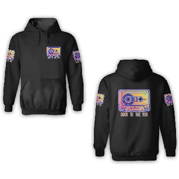 Discover Back to the 90s Retro Cassette Tape 3D Hoodies