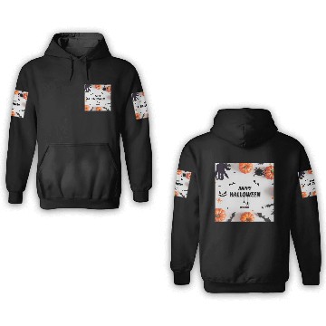 Discover Happy halloween 3D Hoodies