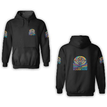 Discover Psychedelic Scarecrow Trippy EDM Rave Festival 3D Hoodies