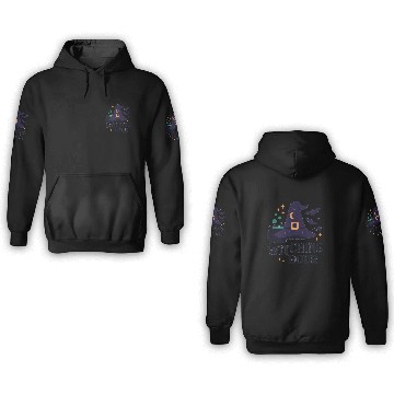 Discover Witching Hour Night Scene Design 3D Hoodies