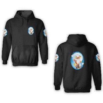 Discover Fall Fox and Wolf Moon-2 3D Hoodies