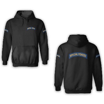 Discover Special Forces tab 3D Hoodies