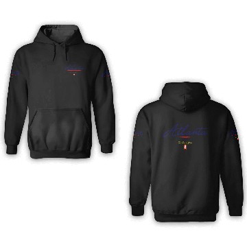 Discover Atlanta Script 3D Hoodies