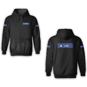 Discover Facebook Like 3D Hoodies