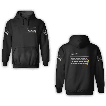 Discover ZX spectrum pc 3D Hoodies