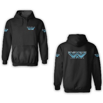Discover Weyland Yutani Corp: Building Better Worlds 3D Hoodies
