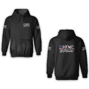Discover UNION JACK FLAG & MOTORBIKE 3D Hoodies