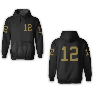 Discover 12 - Number 3D Hoodies