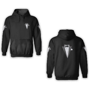 Discover Tuxedo Jacket Costume 3D Hoodies