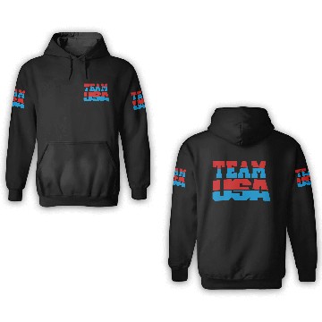 Discover TEAM USA 3D Hoodies