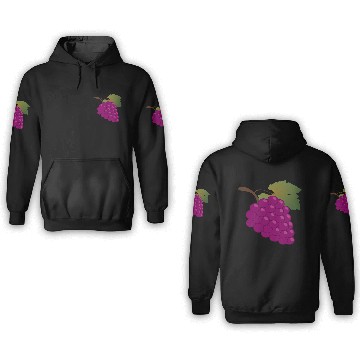 Discover grape 3D Hoodies