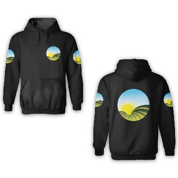 Discover Sunrise Icon 3D Hoodies