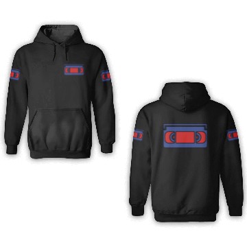 Discover VHS Tape Filled 3D Hoodies