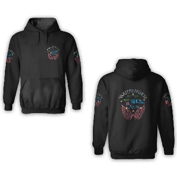 Discover Bartender Angel 3D Hoodies