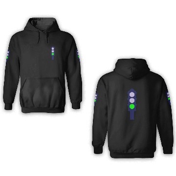 Discover Traffic light (green) 3D Hoodies