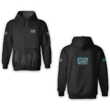 Discover Retro Vintage Style Monorail 3D Hoodies