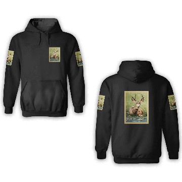 Discover Grand Canyon National Park Deer Vintage 3D Hoodies