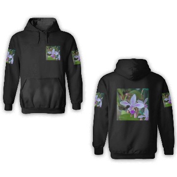 Discover Mini orchid up close 3D Hoodies
