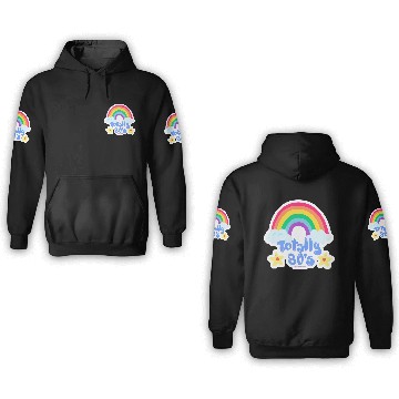 Discover Like Totally 80s rainbow 3D Hoodies