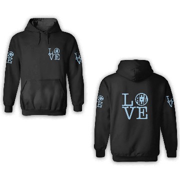 Discover Alpha Xi Delta Love 3D Hoodies