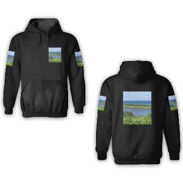 Discover Block Island Pond 1 3D Hoodies