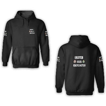 Discover Funny Easter Sunday, Cool Easter Egg Coordinator 3D Hoodies