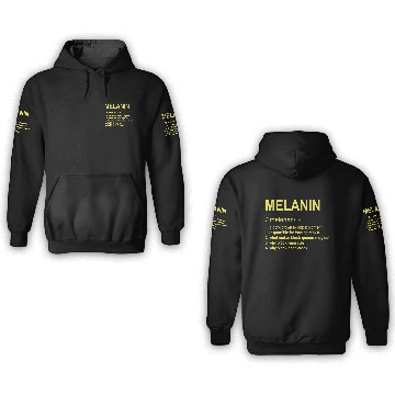 Discover Melanin BHM 3D Hoodies