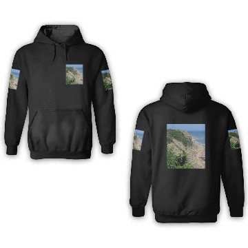 Discover Mohegan Bluffs Block Island 3D Hoodies