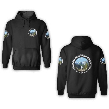 Discover Absaroka-Beartooth Wilderness 3D Hoodies