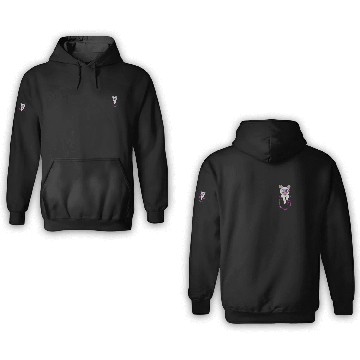 Discover Siamese Cat Pocket 3D Hoodies