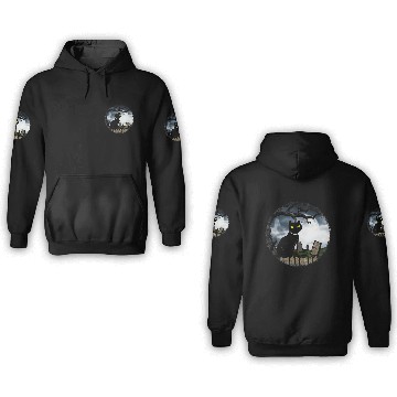 Discover Hallows Graveyard Halloween 3D Hoodies
