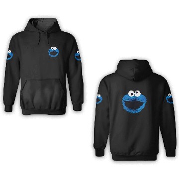 Discover Cookie Monster | Watercolor Trend 3D Hoodies
