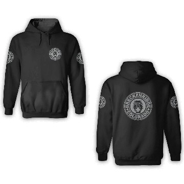 Discover Breckenridge Scream Silver 3D Hoodies