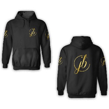 Discover JBP Womens Black Zip-Up 3D Hoodies