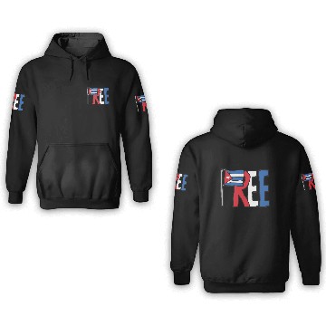Discover Free Cuba Sleeveless 3D Hoodies