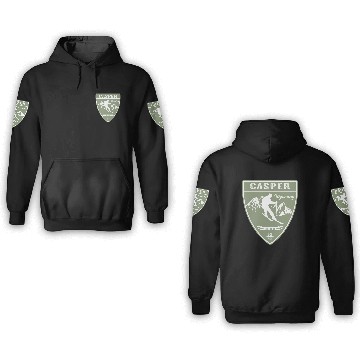 Discover Ski Casper Wyoming 3D Hoodies