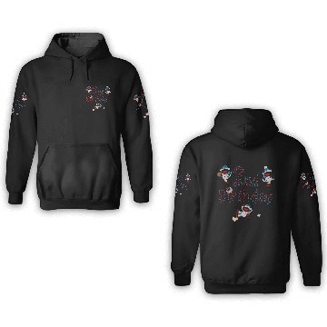 Discover Sock Monkey Baseball Birthday 3D Hoodies