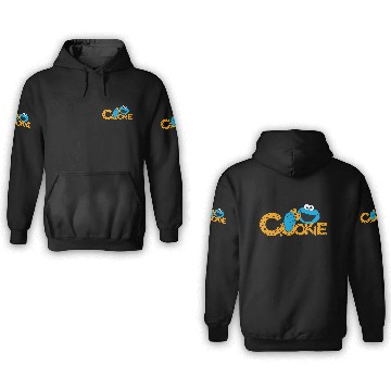 Discover Cookie Monster | Cookie! 3D Hoodies
