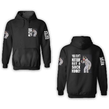 Discover Nothing But a Sock Monkey colored 3D Hoodies