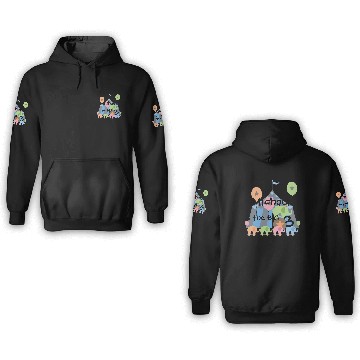 Discover Circus Elephants Customizable Birthday 3D Hoodies