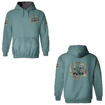 Discover Epcot Christmas 3D Hoodies, Joy to the World, Disney Christmas