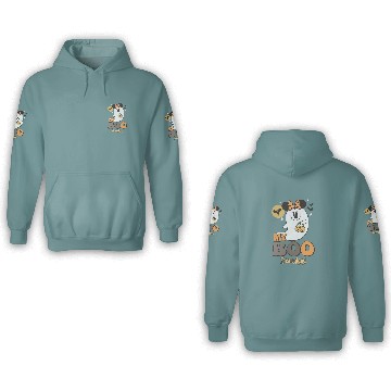 Discover Disney Park My Boo Ghost Minnie Mouse Disneyland Halloween 3D Hoodies