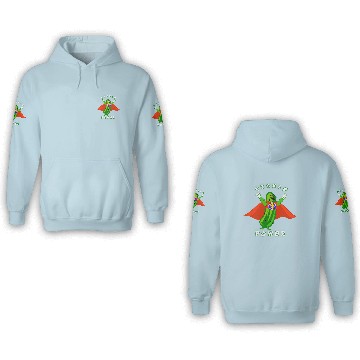 Discover Pickleball Pickle Power Superhero 3D Hoodies