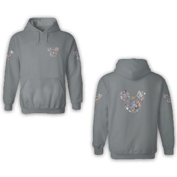 Discover Disney Magic Kingdom 3D Hoodies, Disney Characters 3D Hoodies