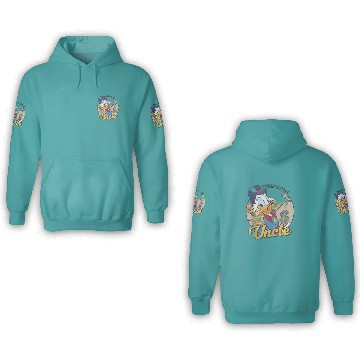 Discover Disneys Ducktales Scrooge Mcduck World's Best Uncle 3D Hoodies