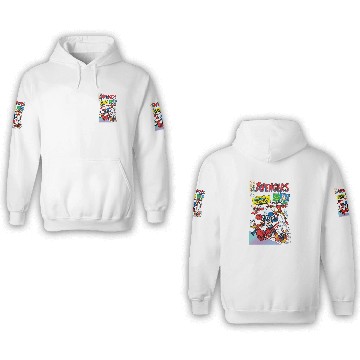 Discover Disney 100 Mickey Mouse & Friends Avengers Comics Book Retro 3D Hoodies
