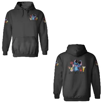 Discover Disney Stitch Best Day Ever 3D Hoodies, Disney Stitch 3D Hoodies