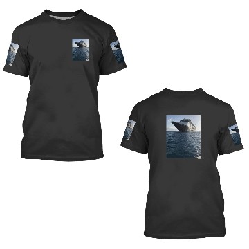 Discover Disney Cruise Ship Long 3D T Shirts
